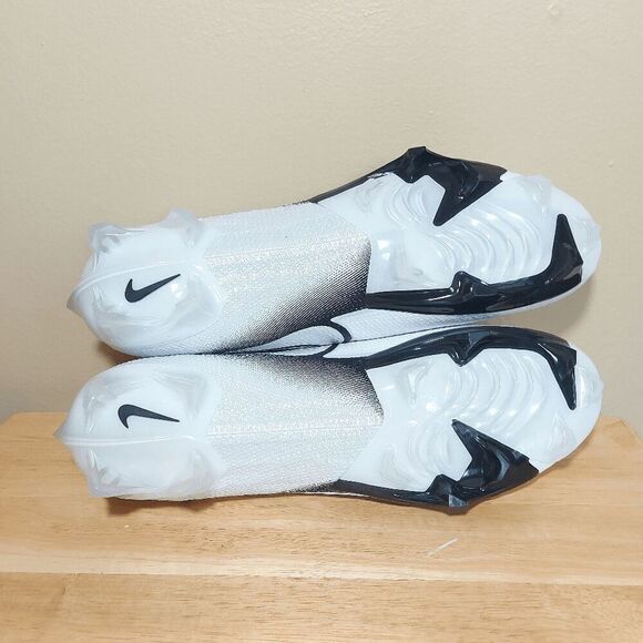 Nike Vapor Edge Elite 360 Flyknit Football Cleats White CV6282-108 Men's Size 14 - Picture 6 of 7